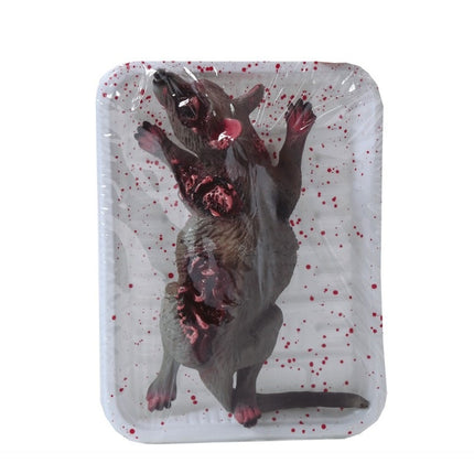 Ratto di Halloween nel cestino 19 cm