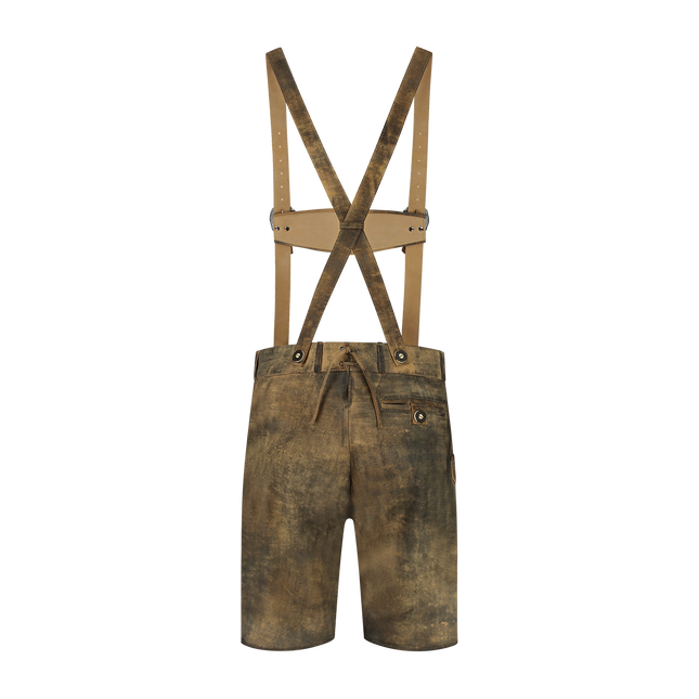 Lederhose Marrone Uomo Pelle