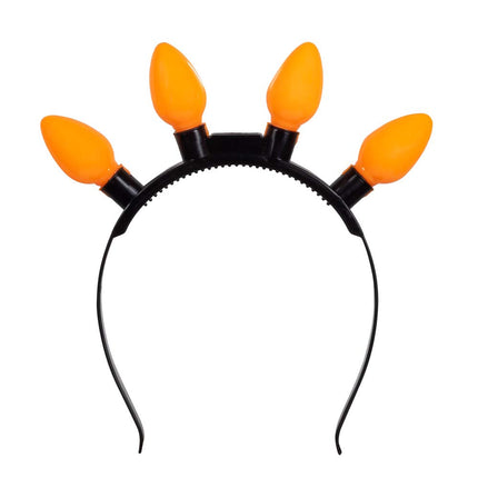Cerchietto arancione a led