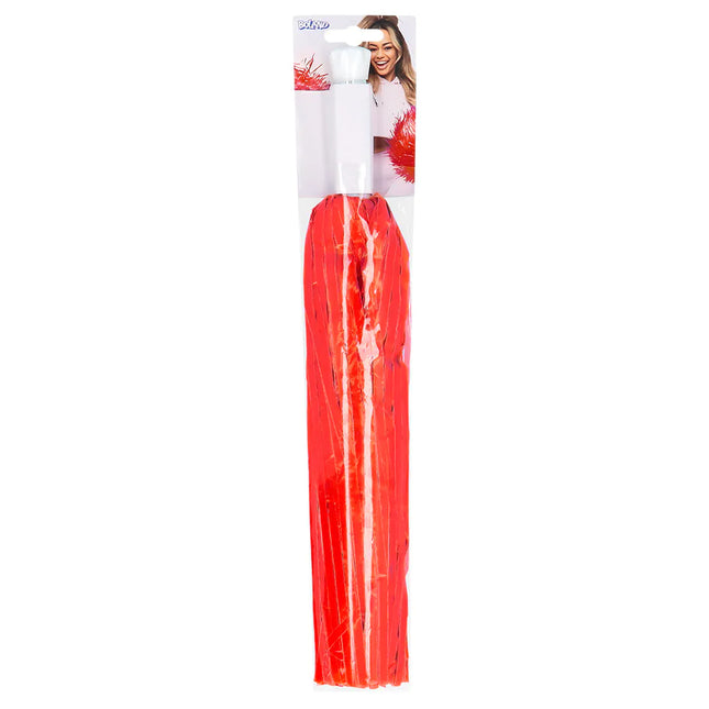 Pompom rosso da 34 cm