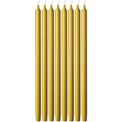 Candele dorate 10cm 12pz