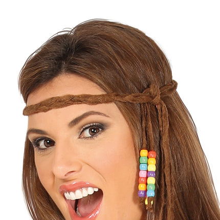 Costume floreale da donna Hippie anni '60