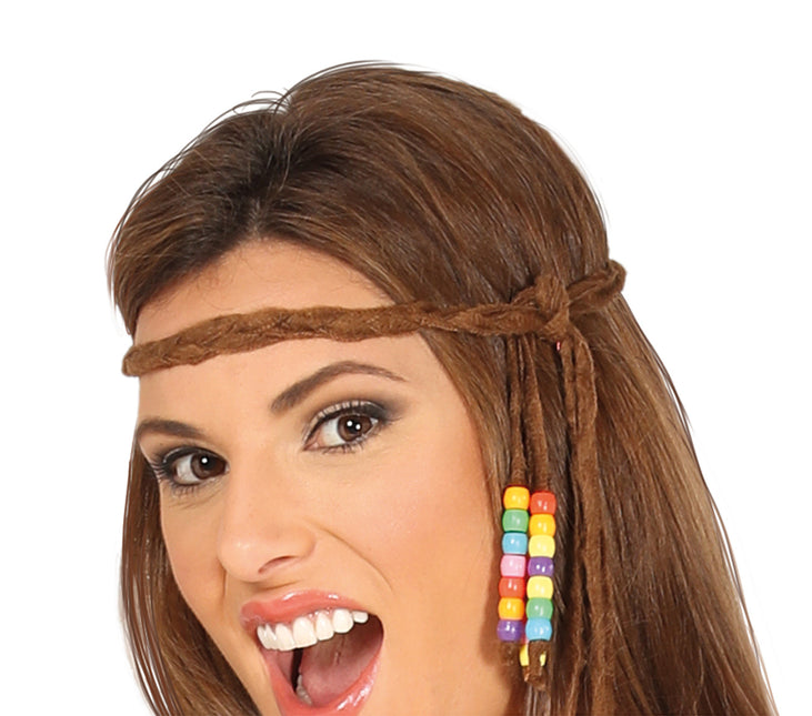 Costume floreale da donna Hippie anni '60