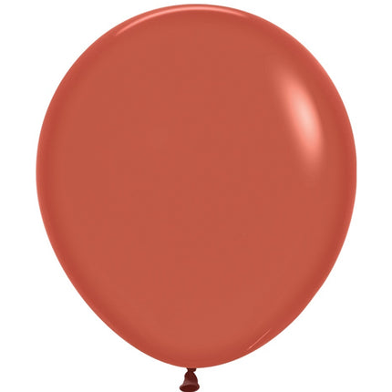 Palloncini Terracotta 45cm 25pz