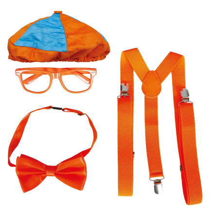 Set di costumi arancioni Blippy 3 pezzi
