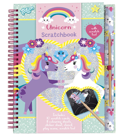 Libro di disegni di unicorni
