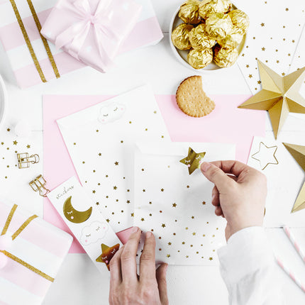 Sacchetti per feste Little Star 14cm 6pz