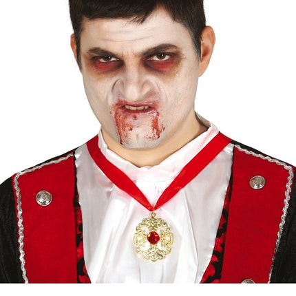 Collana di Halloween Dracula 6 cm