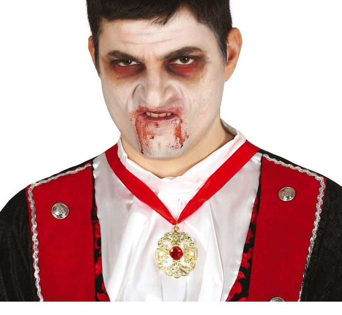Collana di Halloween Dracula 6 cm
