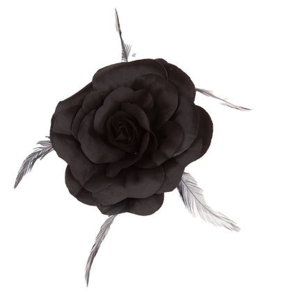 Accessori per capelli neri Rose