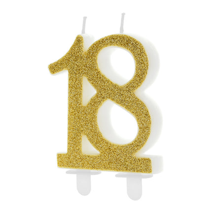 Candela 18 anni oro 7,5 cm