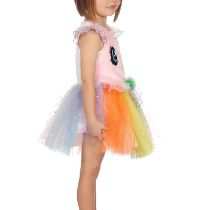 Abito Unicorno Baby Glitter