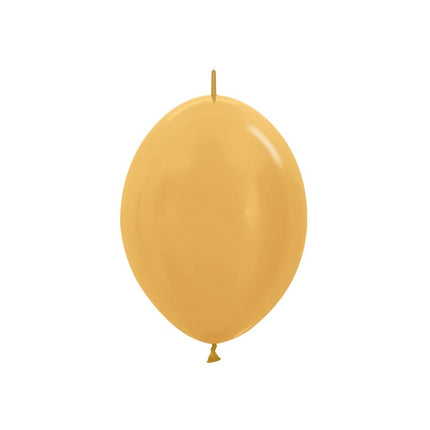 Palloncini oro metallizzato 15cm 50pz
