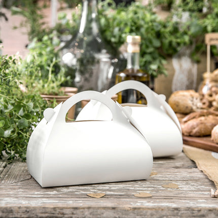 Scatole per torte bianche 16cm 10pz