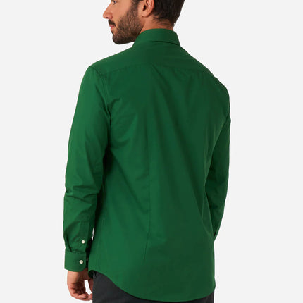 Camicia verde scuro uomo <tc>OppoSuits</tc>
