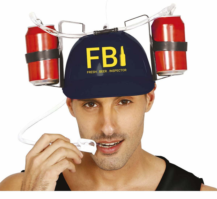 Portabirra per casco FBI