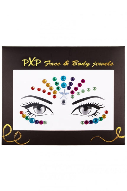 PXP Gioielli adesivi per il viso Rainbow Dream