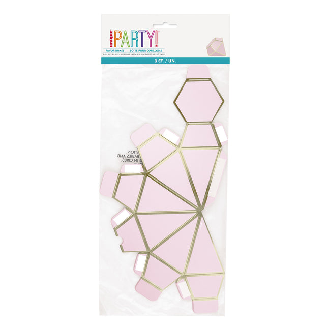 Scatole regalo diamantate 10cm 8pz