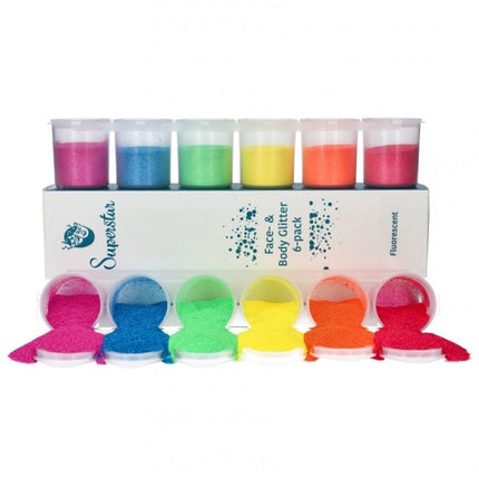 Glitter colorati Arcobaleno Fluorescente