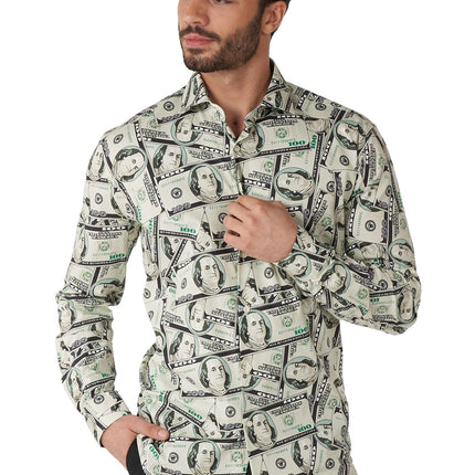 Camicia Dollar Money Uomo <tc>OppoSuits</tc>