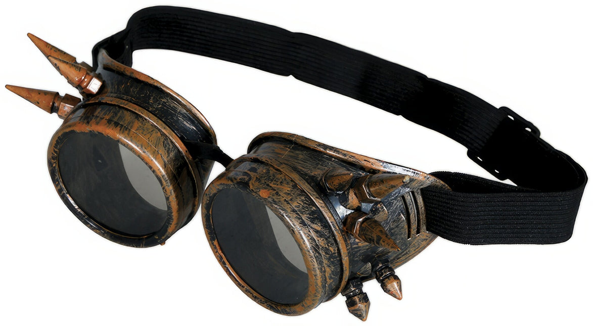 Occhiali Steampunk Marrone