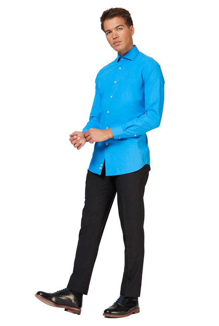 Camicia blu uomo <tc>OppoSuits</tc>