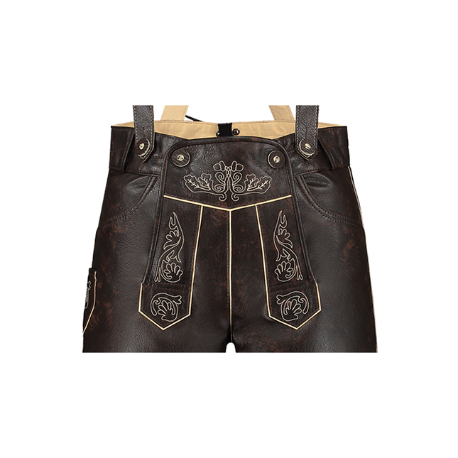 Lederhosen uomo in pelle