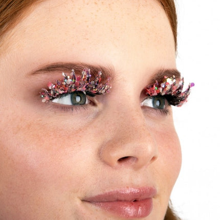PXP Fake Lashes Glow In The Dark Candy Calypso Rosa/Giallo