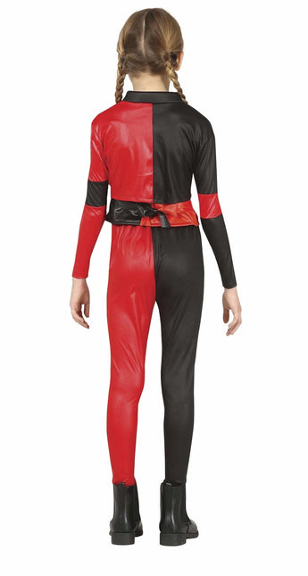 Costume Halloween Suicide Squad Ragazza Rosso