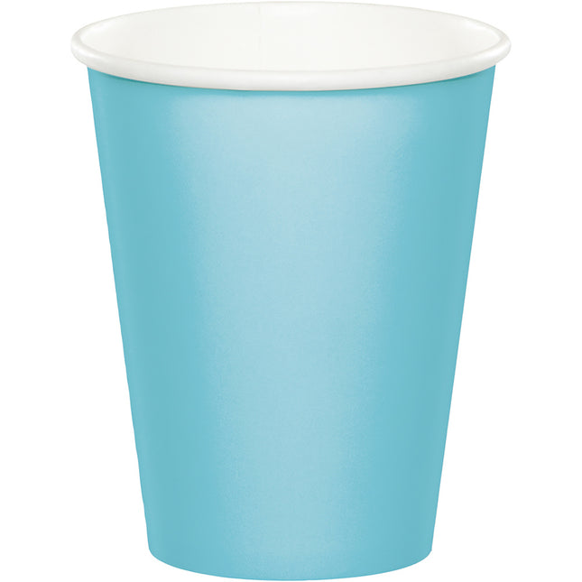 Bicchieri azzurri 256ml 24pz