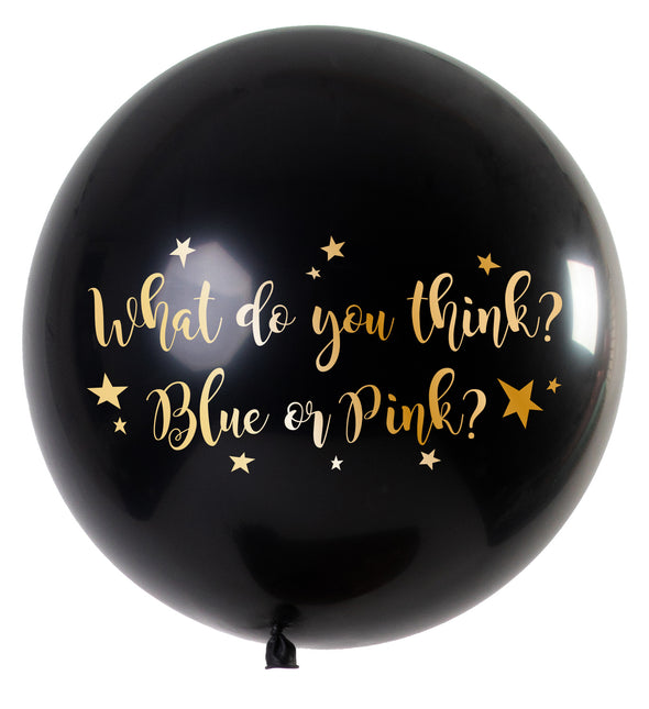 Palloncino Gender Reveal Girl Metallic 90 cm