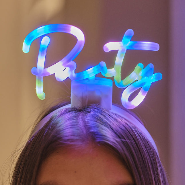 Cerchietto per capelli da festa a led