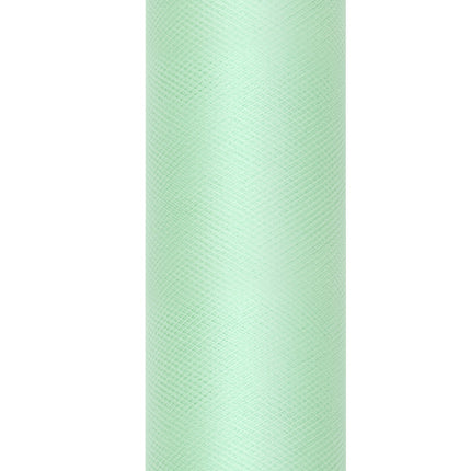 Rotolo di tulle verde menta 30cm 9m