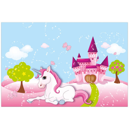 Tovaglia Unicorno Colorata 1,8m