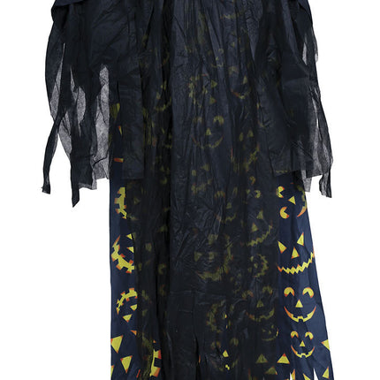 Zucca decorativa appesa di Halloween con luci e suoni 1,8 m