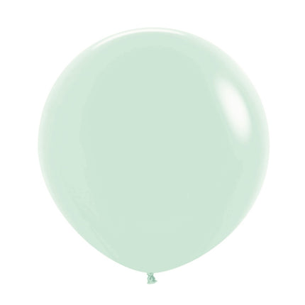 Palloncini Verde Pastello Opaco 61cm 10pz
