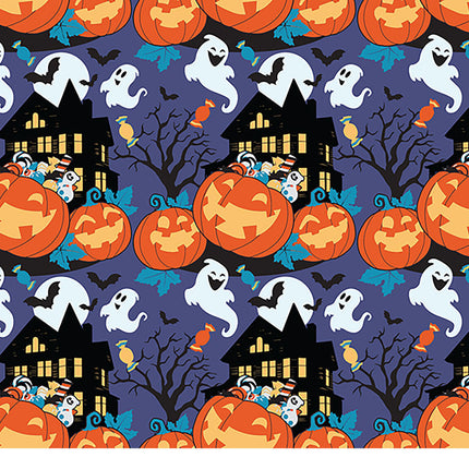 Tovaglia Halloween Fantasmi 2,74 m