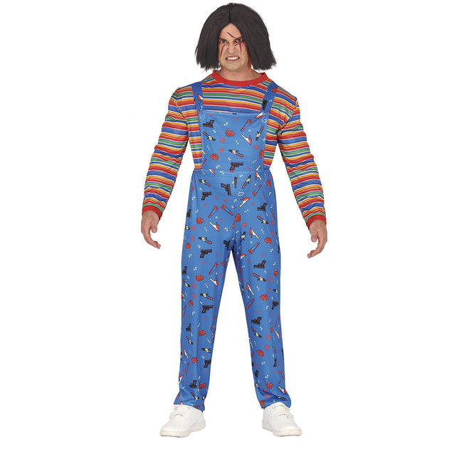 Costume di Halloween da Chucky per uomo