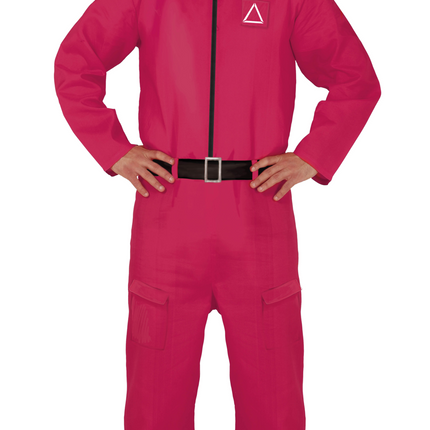 Costume da gioco da calamaro per ragazzi rosso