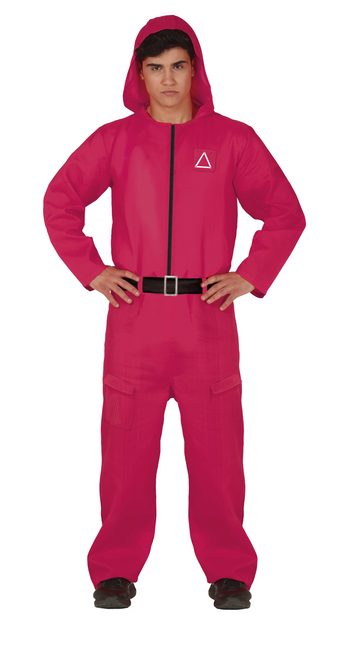 Costume da gioco da calamaro per ragazzi rosso