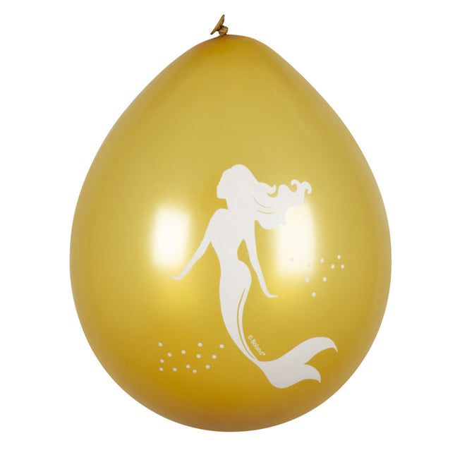 Palloncini a forma di sirena 25 cm 6 pezzi