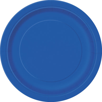 Piatti blu 22cm 8pz