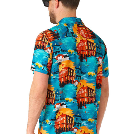 Camicia IT a maniche corte da uomo <tc>OppoSuits</tc>