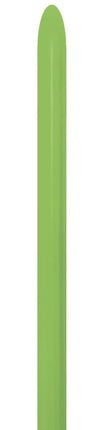 Palloncini da modellare verde lime 2,5 cm 152 cm 50 pezzi