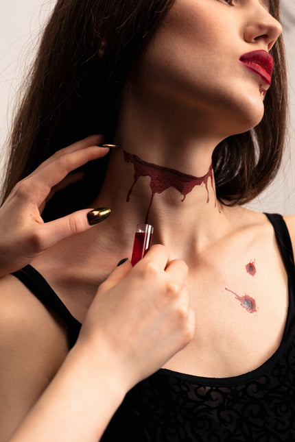 Tatuaggi finti di Halloween Ferite 13 pezzi