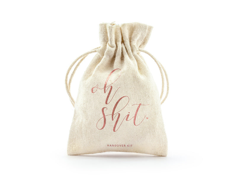 Sacchetti di cotone Oh Shit 15cm 10pz