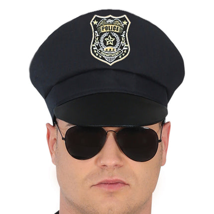 Costume da poliziotto uomo nero