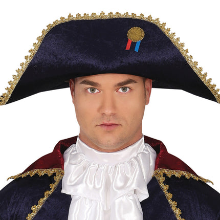 Costume da pirata blu rosso uomo