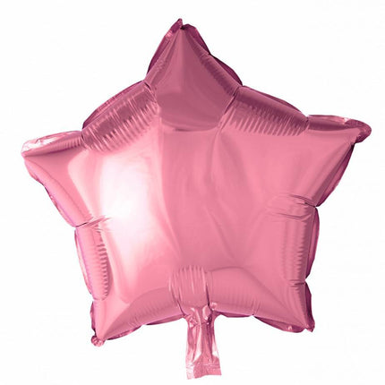 Palloncino ad elio Star Light Pink 46cm vuoto