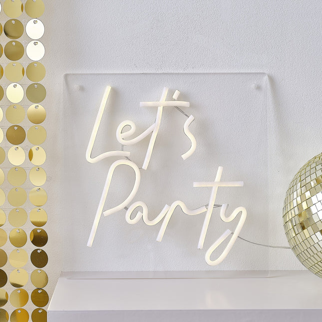 Lampada Party Led 29,5 cm